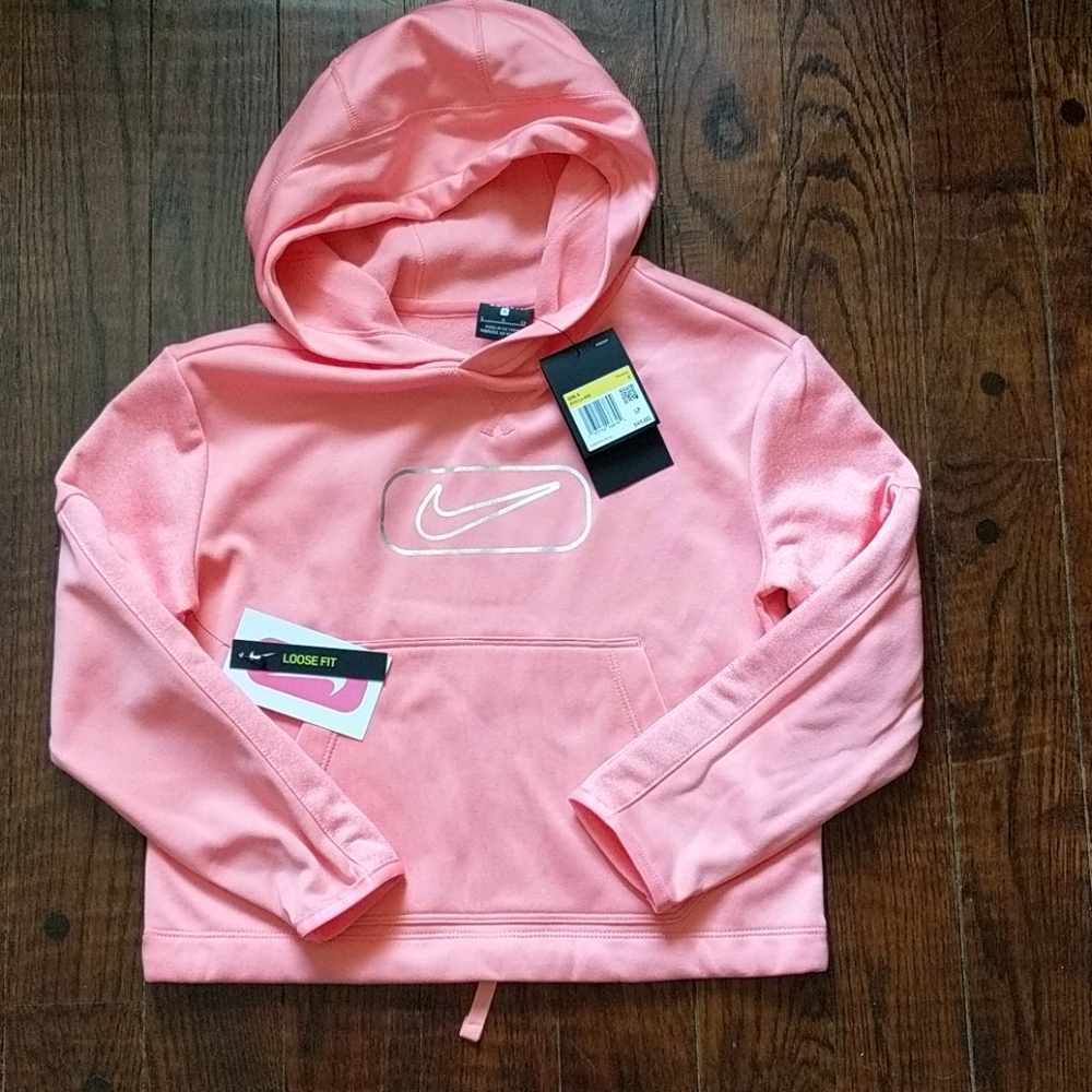 Nike girls Dri-fit training sweatshirt size small